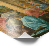 Sandro Botticelli - Die Bewunderung der Magi Fotodruck (Ecke)