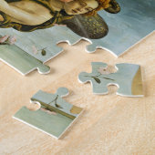 Sandro Botticelli "Die Geburt der Venus - Collage" Puzzle (Seite)
