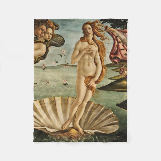 Sandro Botticelli - Die Geburt der Venus Fleecedecke (Vorderseite)