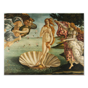 Sandro Botticelli - Die Geburt der Venus Fotodruck