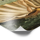 Sandro Botticelli - Die Geburt der Venus Fotodruck (Ecke)