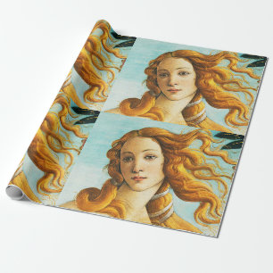 Sandro Botticelli Die Geburt der Venus Gesicht Det Geschenkpapier