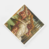 Sandro Botticelli "Die Geburt der Venus - Hora" Pa Serviette (Ecke)
