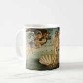 Sandro Botticelli - Die Geburt der Venus Kaffeetasse (Vorderseite Links)