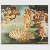 Sandro Botticelli Die Geburt der Venus Kunst Geschenkpapier (Flach)