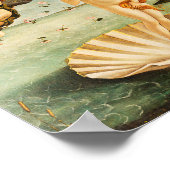 Sandro Botticelli Die Geburt der Venus Kunst Poster (Ecke)
