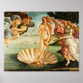 Sandro Botticelli Die Geburt der Venus Kunst Poster (Vorne)
