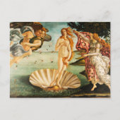 Sandro Botticelli Die Geburt der Venus Kunst Postkarte (Vorderseite)