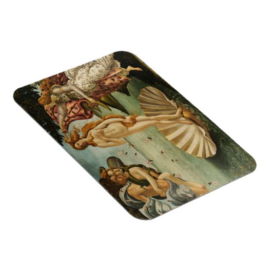 Sandro Botticelli - Die Geburt der Venus Magnet (Rechte Seite)