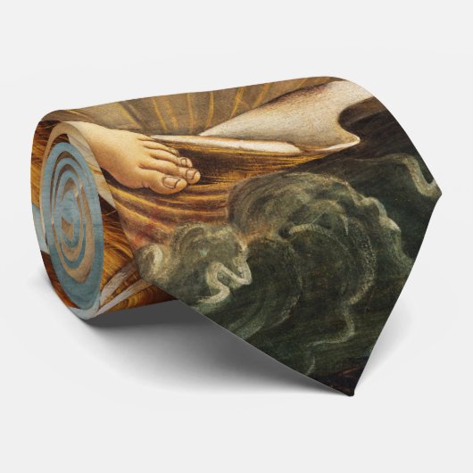 Sandro Botticelli "Die Geburt der Venus" Neck Tie Krawatte (Gerollt)