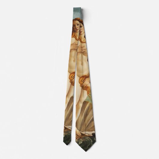 Sandro Botticelli "Die Geburt der Venus" Neck Tie Krawatte (Rückseite)