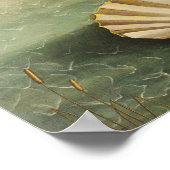 Sandro Botticelli - Die Geburt der Venus Poster (Ecke)