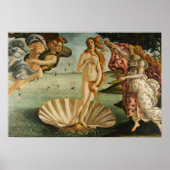 Sandro Botticelli - Die Geburt der Venus Poster (Vorne)