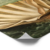 Sandro Botticelli - Die Geburt der Venus Poster (Ecke)