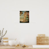 Sandro Botticelli - Die Geburt der Venus Poster (Küche)
