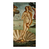Sandro Botticelli - Die Geburt der Venus Poster (Vorderseite)
