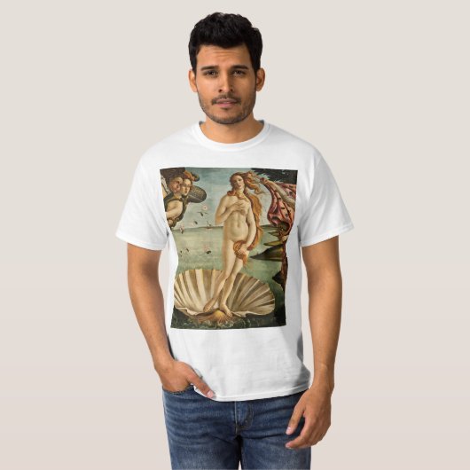 Sandro Botticelli - Die Geburt der Venus T-Shirt (Vorne ganz)