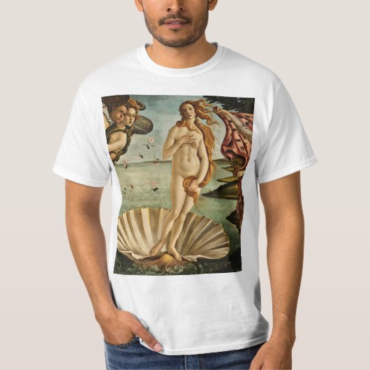 Sandro Botticelli - Die Geburt der Venus T-Shirt (Vorderseite)