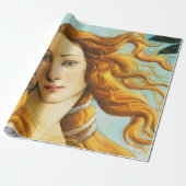Sandro Botticelli Die Geburt des Venus-Gesichtsdet Geschenkpapier (Ungerollt)