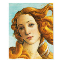 Sandro Botticelli Die Geburt des Venus-Gesichtsdet