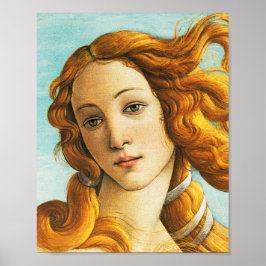 Sandro Botticelli Die Geburt des Venus-Gesichtsdet Poster