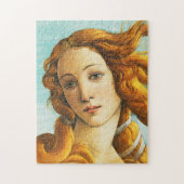 Sandro Botticelli Die Geburt des Venus-Gesichtsdet Puzzle (Vertikal)