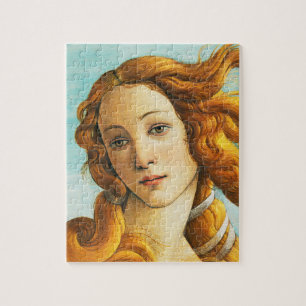 Sandro Botticelli Die Geburt des Venus-Gesichtsdet Puzzle
