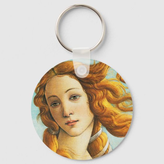 Sandro Botticelli Die Geburt des Venus-Gesichtsdet Schlüsselanhänger (Vorderseite)