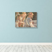 Sandro Botticelli - Die Versuchung Christi Leinwanddruck (Insitu (Holzboden))