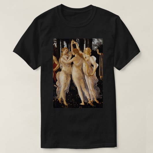 Sandro Botticelli Drei Könige in Primavera T-Shirt (Design vorne)