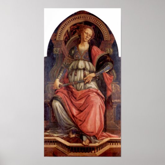 Sandro Botticelli-Fortitude Poster (Vorne)