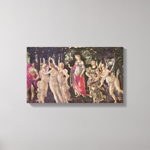 Sandro Botticelli - Frühling (Primavera) Leinwanddruck