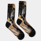 Sandro Botticelli - Frühling Socken (Rechts)