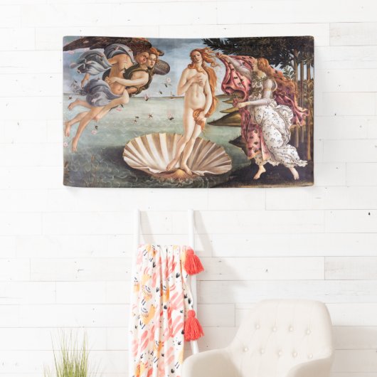Sandro Botticelli - Geburt der Venus Banner (Insitu)