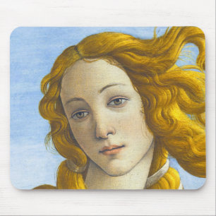 Sandro Botticelli - Geburt der Venus Detail Mousepad