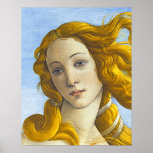 Sandro Botticelli - Geburt der Venus Detail Poster