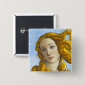 Sandro Botticelli - Geburt der Venus-Details Button (Vorne & Hinten)
