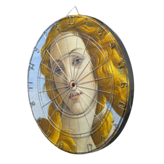 Sandro Botticelli - Geburt der Venus-Details Dartscheibe (Vorderseite rechts)