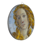 Sandro Botticelli - Geburt der Venus-Details Dartscheibe (Vorderseite Links)