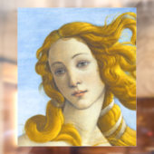Sandro Botticelli - Geburt der Venus-Details Fensteraufkleber (Blatt 2)