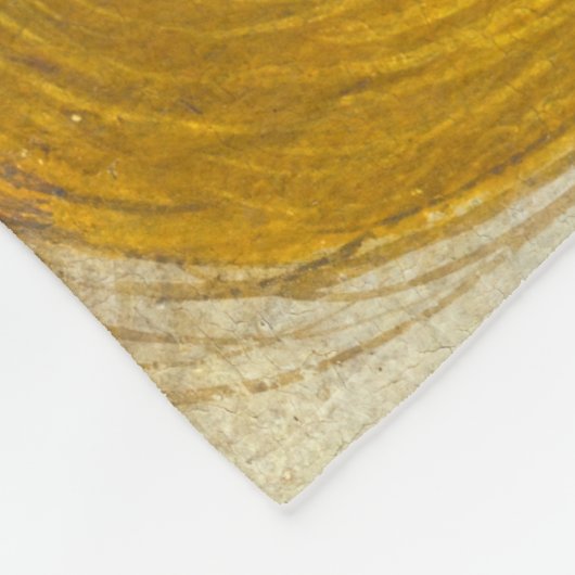 Sandro Botticelli - Geburt der Venus-Details Fleecedecke (Ecke)