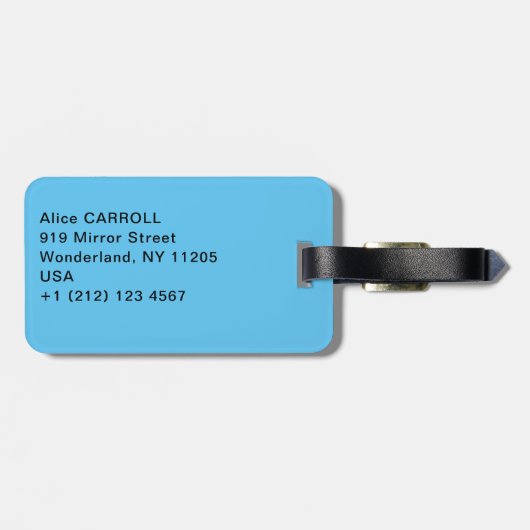 Sandro Botticelli - Geburt der Venus-Details Gepäckanhänger (Rückseite horizontal)