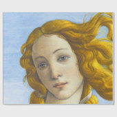 Sandro Botticelli - Geburt der Venus-Details Geschenkpapier (Flach)