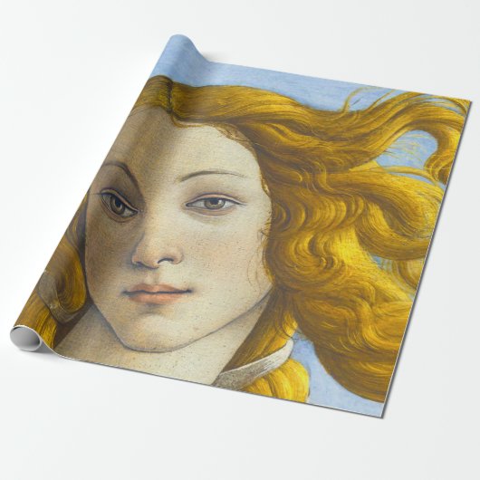Sandro Botticelli - Geburt der Venus-Details Geschenkpapier (Ungerollt)