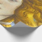 Sandro Botticelli - Geburt der Venus-Details Geschenkpapier (Ecke)