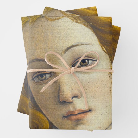 Sandro Botticelli - Geburt der Venus-Details Geschenkpapier Set (Beispiel)