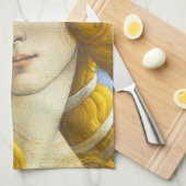 Sandro Botticelli - Geburt der Venus-Details Geschirrtuch (Viertel Falte)