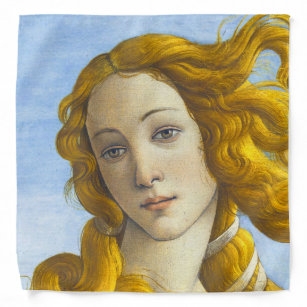 Sandro Botticelli - Geburt der Venus-Details Halstuch