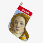 Sandro Botticelli - Geburt der Venus-Details Kleiner Weihnachtsstrumpf (Vorderansicht (hängend))