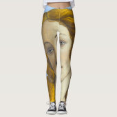 Sandro Botticelli - Geburt der Venus-Details Leggings (Vorderseite)